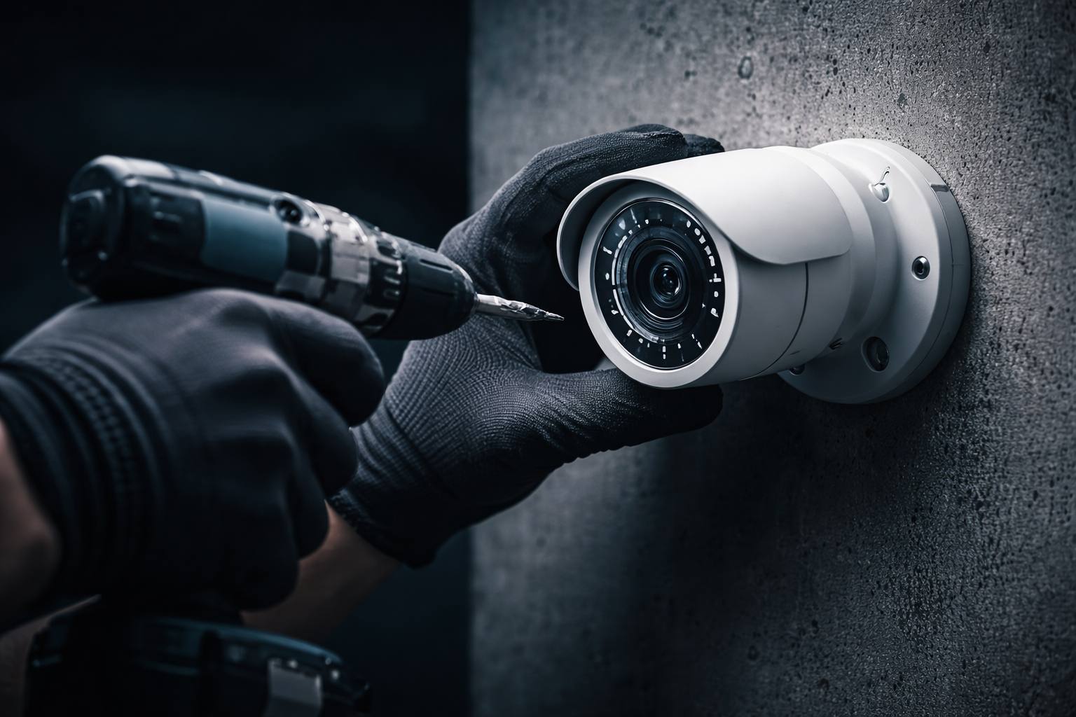 Εγκατάσταση κάμερας ασφαλείας